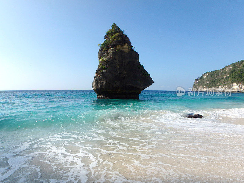 Suwehan海滩，Nusa Penida，印度尼西亚巴厘岛